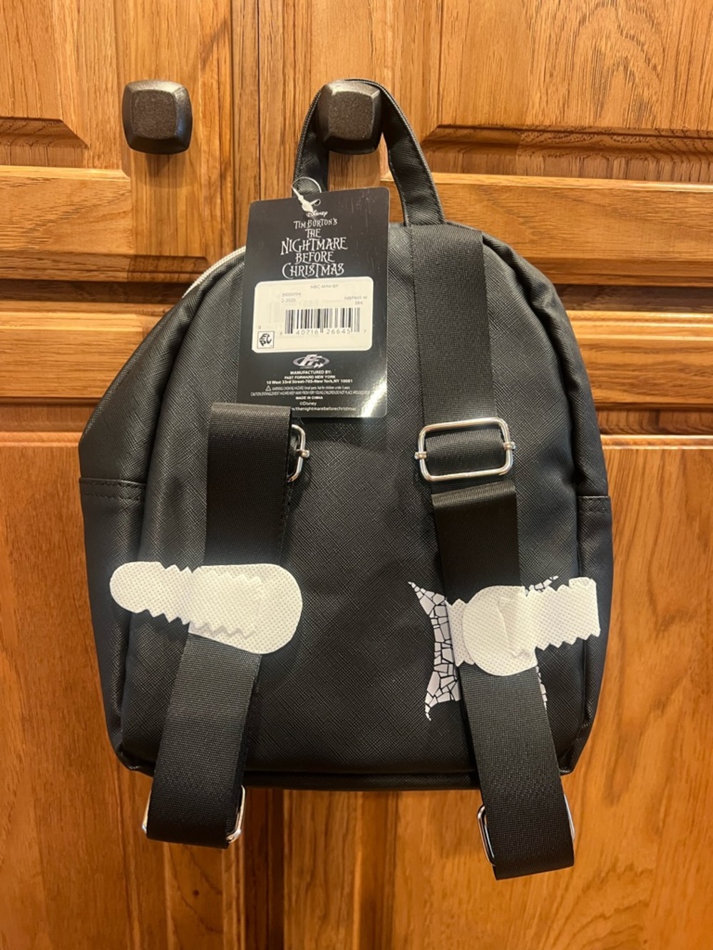 Disney The Nightmare Before Christmas Black Mini Backpack - Picture 2 of 4